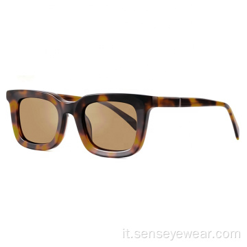 DONNE ACETATE BEVEL ACETATE UV400 Occhiali da sole polarizzati